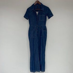 NWT ZARA Denim Jumpsuit